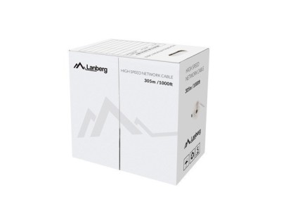 LANBERG CABLE UTP CAT.5E 305M
