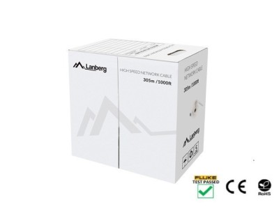 LANBERG CABLE UTP CAT.5E 305M