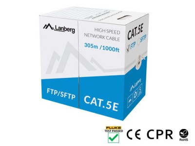 LANBERG CABLE SFTP CAT.5E 305M