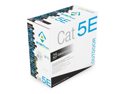 Alantec KIF5OUT305 networking cable Black 305