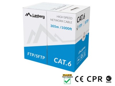LANBERG CABLE FTP CAT.6 305M