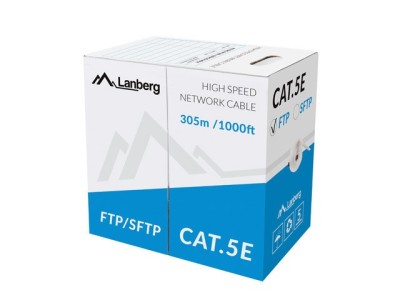 LANBERG CABLE FTP CAT.5E 305M