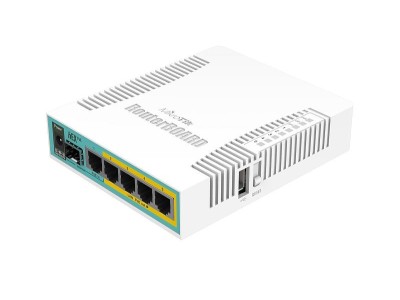 Mikrotik hEX PoE wired router White