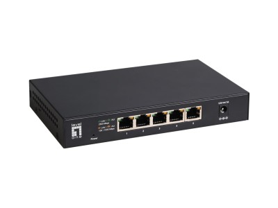 LevelOne 5-Port Unmanaged 2.5-Gigabit Ethernet