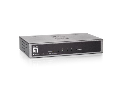 LevelOne 5-Port Fast Ethernet Switch, 1