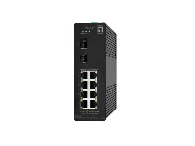 LevelOne Hilbert 10-Port Industrial Gigabit PoE
