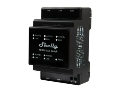 Shelly LAN Switch 5 Ports 10/100
