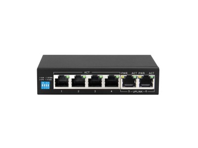 Extralink PoE Switch KRIOS 4x Gigabit