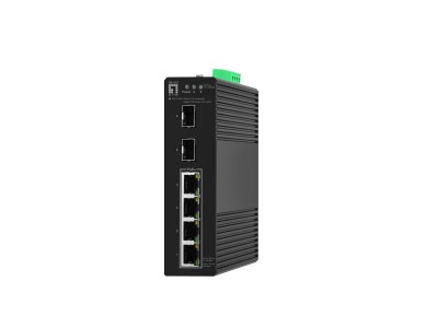 LevelOne Hilbert 6-Port Industrial Gigabit PoE