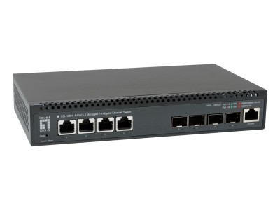 LevelOne 8-Port L3 Managed 10-Gigabit Switch