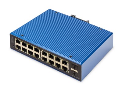 Digitus Industrial 16+2 -Port L2 managed