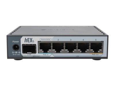 Router/switch 5-port 1000M/Hex S Mikrotik