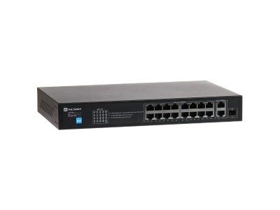 Switch PoE GTX-B1-18-16G1SFP/X 16-port