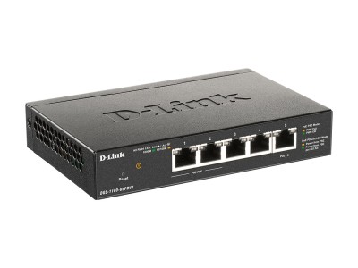 D-Link 5-Port Gigabit PoE Smart Managed