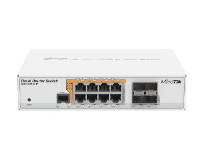 Mikrotik CRS112-8P-4S-IN network switch Gigabit Ethernet