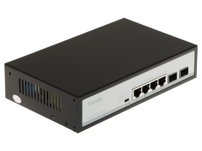 SWITCH POE TC-P3S06 SPEC:H/0402/AT/60 4-PORTOWY +