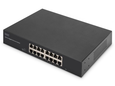 Digitus 16-Port Gigabit Switch, 19 inch