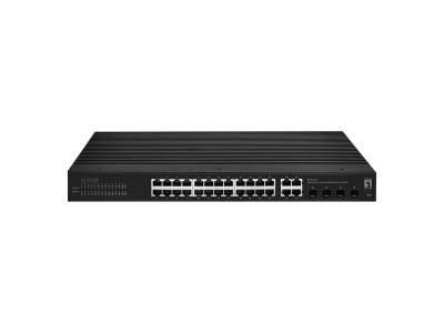 LevelOne Hilbert 28-Port Industrial Gigabit Smart