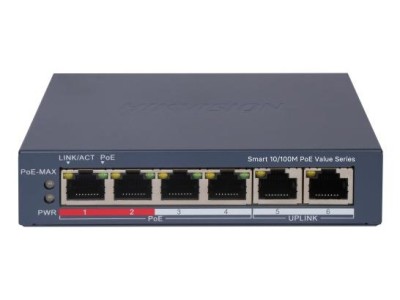 Hikvision DS-3E1106P-EI/M network switch Managed Gigabit