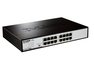 D-Link DGS-1016D/E network switch Unmanaged Black