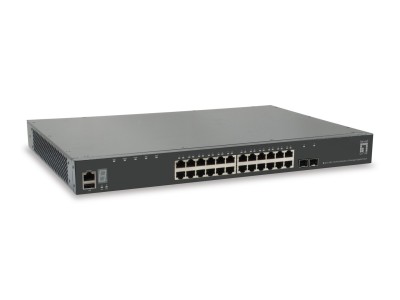 LevelOne KILBY 28-Port Stackable L3 Managed