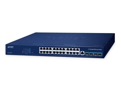 PLANET Layer 3 24-Port 10/100/1000T Managed