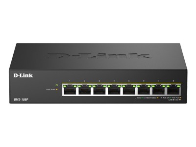 D-Link 8-Port 2.5G Multi-Gigabit PoE++