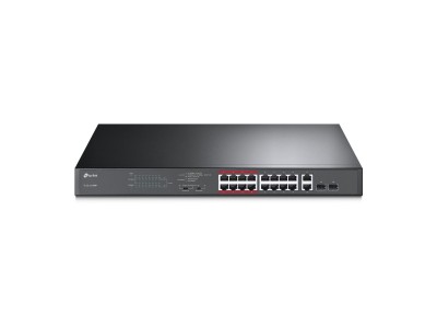 TP-Link 16-Port 10/100Mbps + 2-Port Gigabit