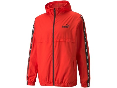 Puma ESS+TAPE Windbreaker Men`s Jacket Red