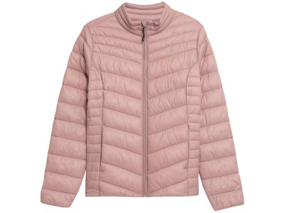 Women`s jacket 4F light pink H4Z21
