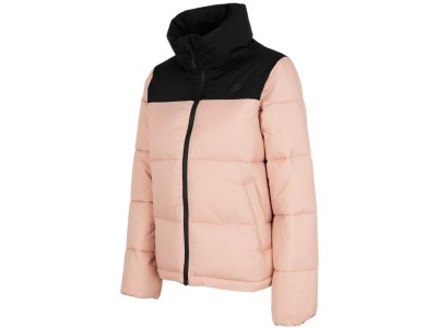 Women`s jacket 4F powder coral H4Z22