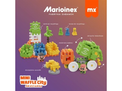 Marioinex Mini Waffle Building Blocks –