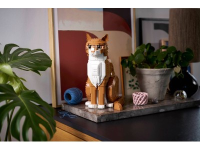 LEGO IDEAS 21376 Orange Cat