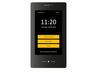 Reiner SCT timeCard Terminal 3 Black