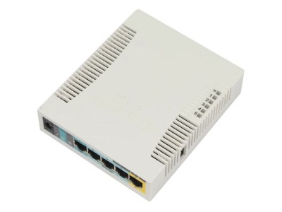 Mikrotik RB951Ui-2HnD White PoE Support