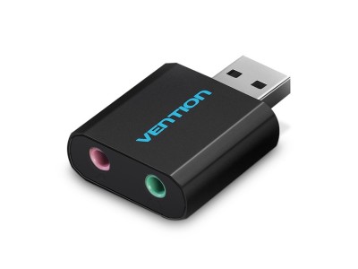 Vention USB External Sound Card Black