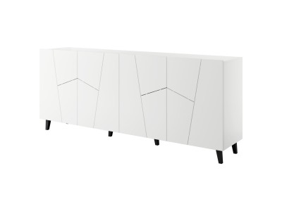 ETNA chest of drawers 200x42x82 white