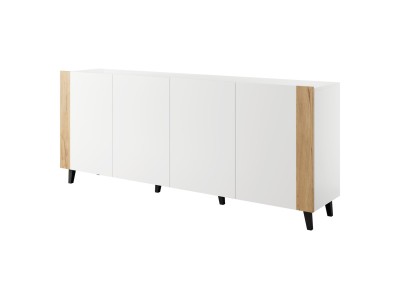FARO chest of drawers 200x42x82 white