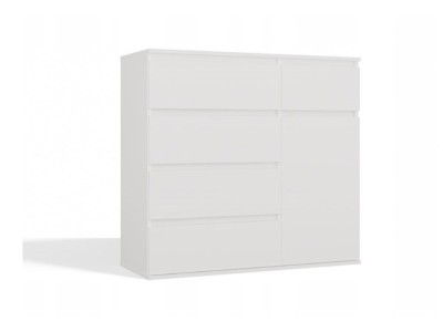 MALWA 1D5S WHITE CHEST OF DRAWERS