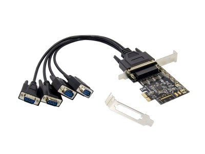 Conceptronic 4-Port DB9 RS232 Serial PCIe