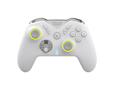 Dragonshock Nebula Pro White Bluetooth Gamepad