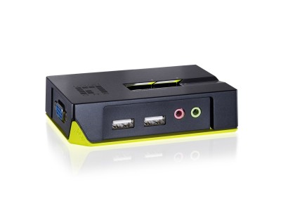LevelOne 2-Port USB VGA KVM Switch