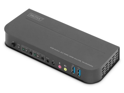 Digitus KVM Switch, 2x1 HDMI, HDMI