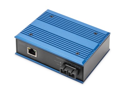 Digitus Industrial Gigabit Media Converter RJ45