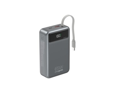Gembird PB20-PD65-LCD-01 Fast charging power bank