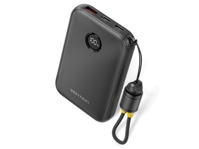 Vention 10000mAh Powerbank 2xUSB-C 1xUSB-A 22