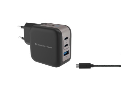 Conceptronic 3-Port 67W GaN USB PD