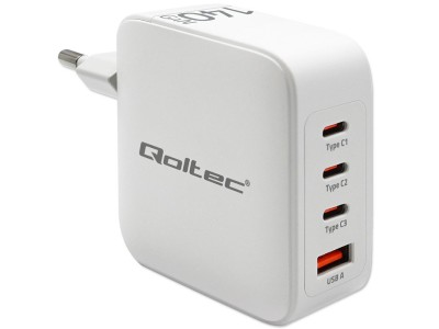 Qoltec 140W GaN Wall Charger |