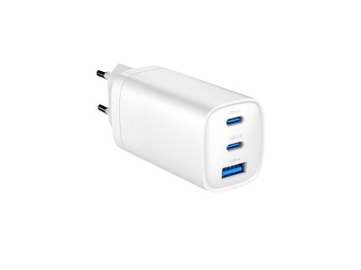 Gembird TA-UC-PDQC65-01-W 3-port 65 W GaN