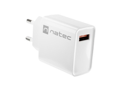 NATEC NETWORK CHARGER RIBERA USB-A 18W
